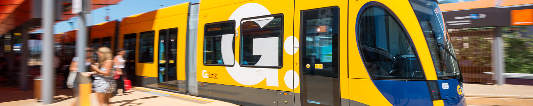 Light rail and buses Light rail and buses