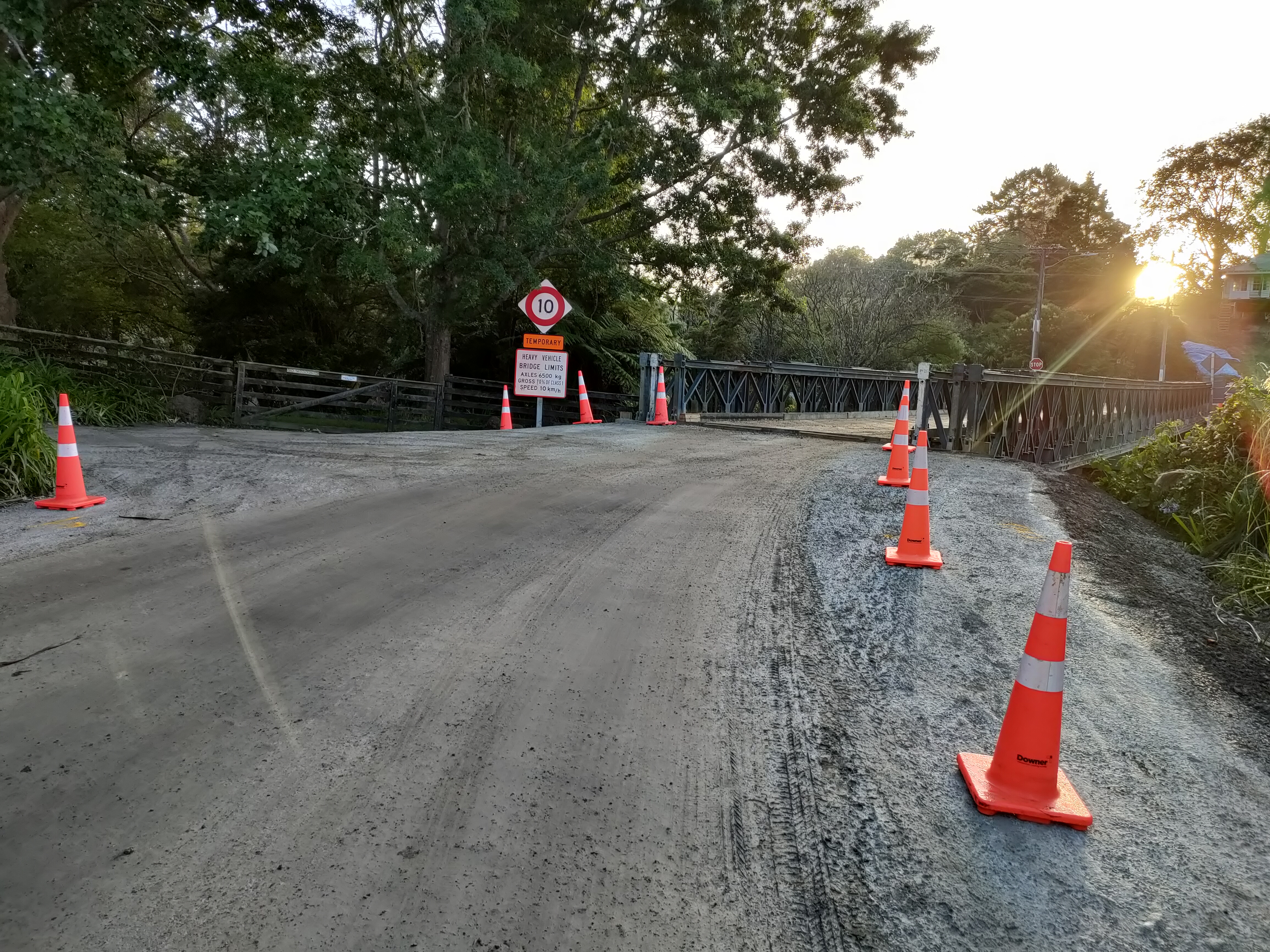 Bridge Destroyed By Floods Replaced After Just Six Days Of Construction Bridge Destroyed By Floods Replaced After Just Six Days Of Construction