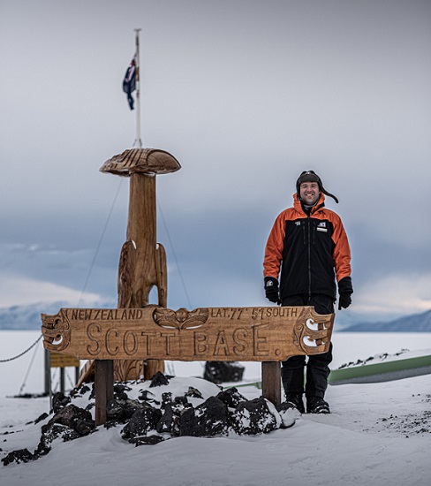 403 Days in Antarctica Daniel Fenton in Antarctica