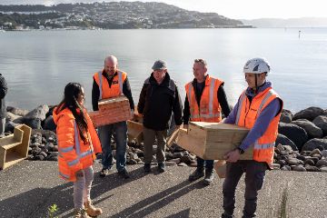 Downer wins “Best Public Works” award for Wellington coastal transformation