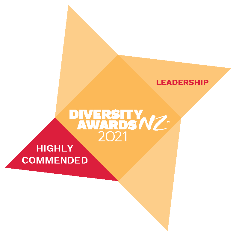 Highly commended at the Diversity Works New Zealand awards